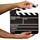 movie clapperboard icon